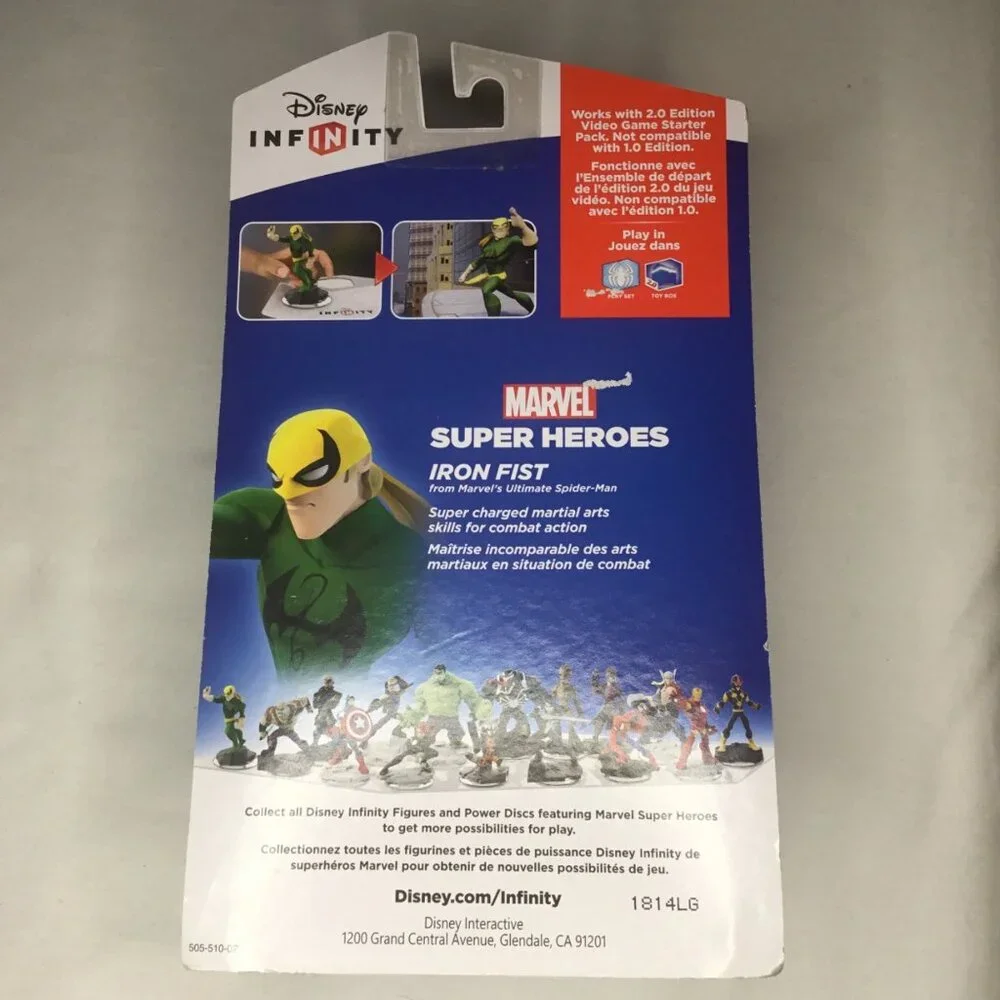 Disney Infinity: Marvel Superheroes 2.0 Edition Iron Fist Figure New in Box